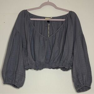 Universal Thread Charcoal Blouse